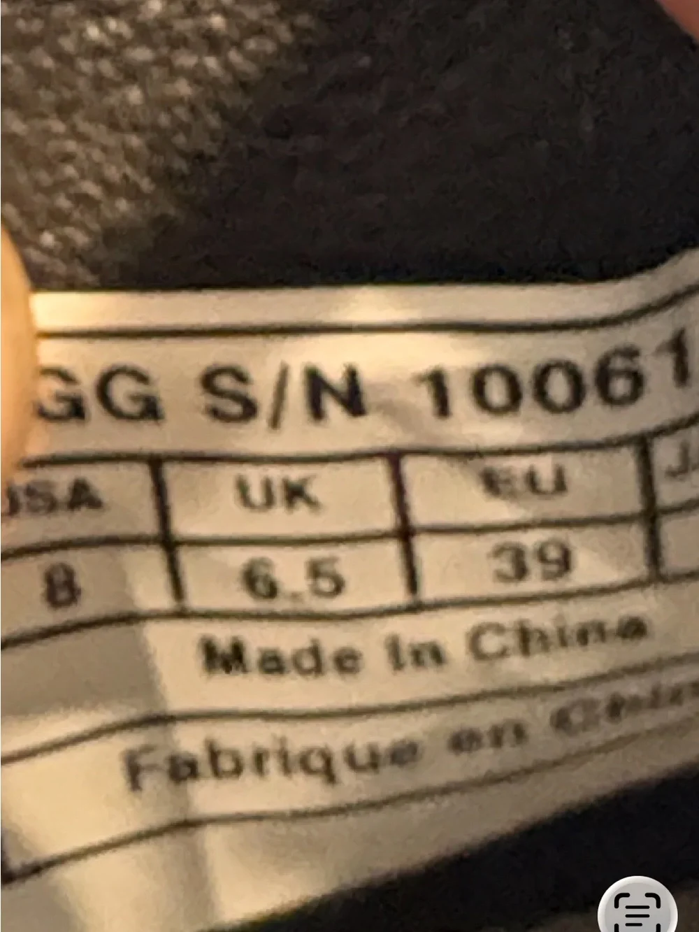 UGG brand style